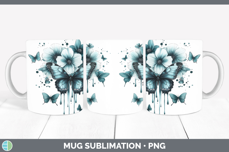 Butterfly Sublimation Designs Image 2