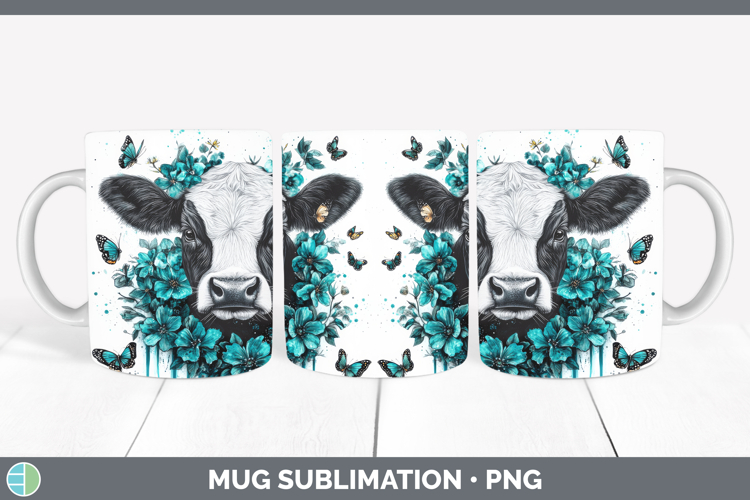 Cow Sublimation Designs Image 15