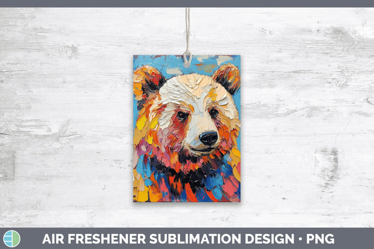 GorgeousAnimals Thick Paint Air Freshener design.
