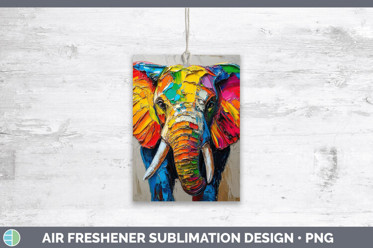 GorgeousAnimals Thick Paint Air Freshener design.