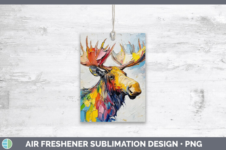 GorgeousAnimals Thick Paint Air Freshener design.