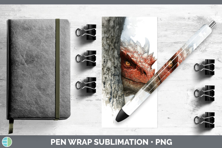 GorgeousAnimals Tree Peek Pen Wrap design.