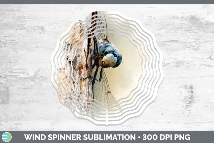 GorgeousAnimals Tree Peek Wind Spinner design.