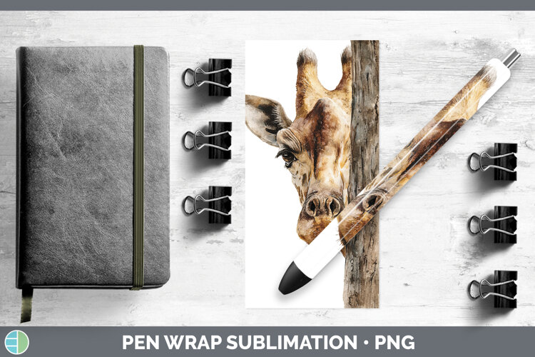 GorgeousAnimals Tree Peek Pen Wrap design.