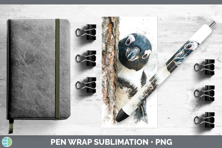 GorgeousAnimals Tree Peek Pen Wrap design.