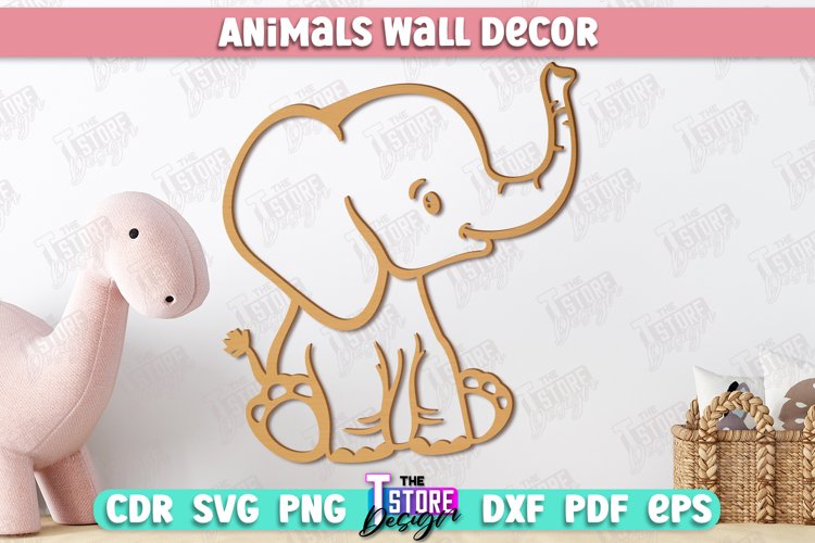 Baby Elephant Silhouettes Image 15