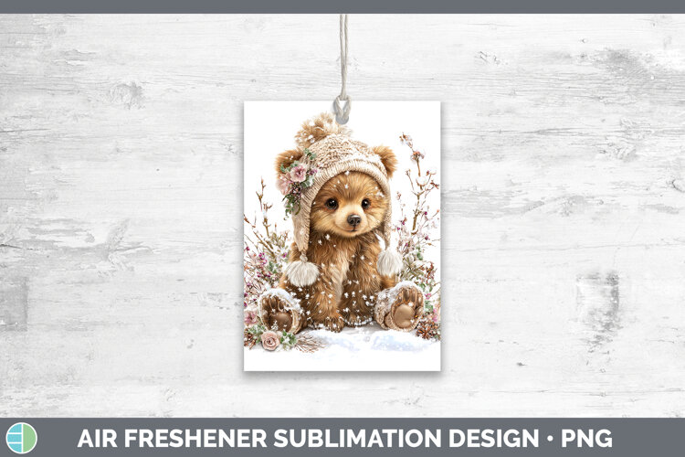 GorgeousAnimals Winter Knit Hat Air Freshener design.