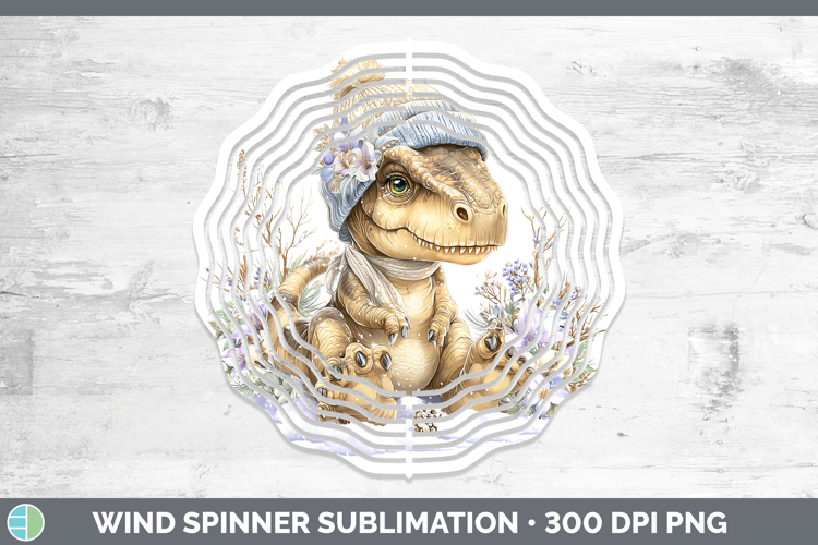 Dinosaur Animals Winter Knit Hat Wind Spinner Sublimation De