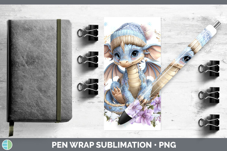 GorgeousAnimals Winter Knit Hat Pen Wrap design.