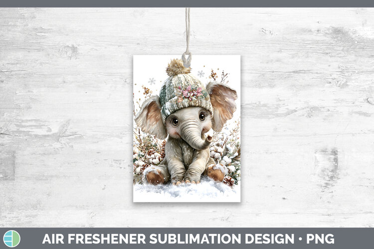 GorgeousAnimals Winter Knit Hat Air Freshener design.