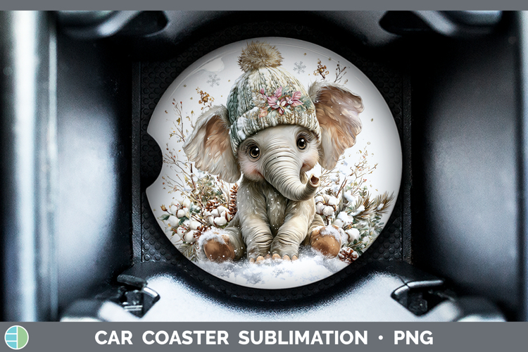Car Coaster Sublimation Designs