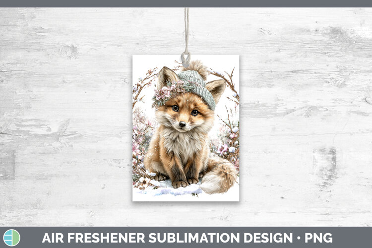 GorgeousAnimals Winter Knit Hat Air Freshener design.