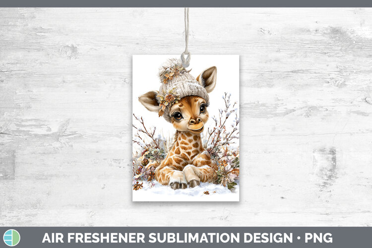 GorgeousAnimals Winter Knit Hat Air Freshener design.