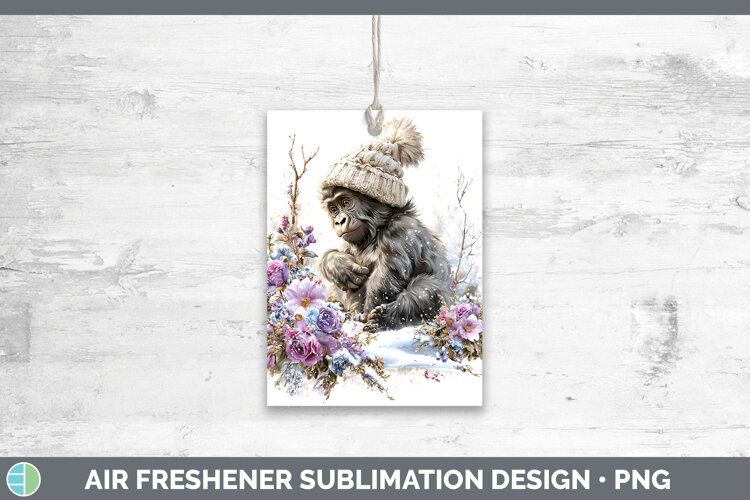 GorgeousAnimals Winter Knit Hat Air Freshener design.