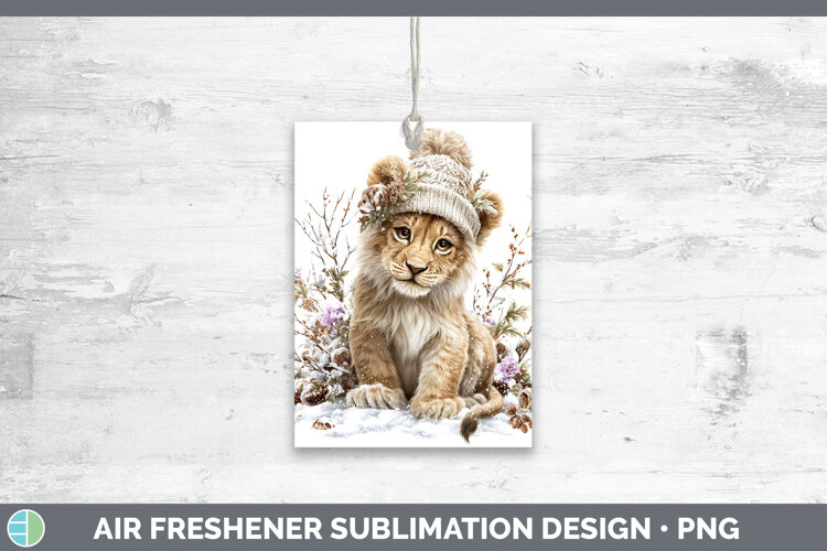GorgeousAnimals Winter Knit Hat Air Freshener design.
