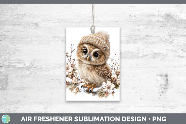 GorgeousAnimals Winter Knit Hat Air Freshener design.