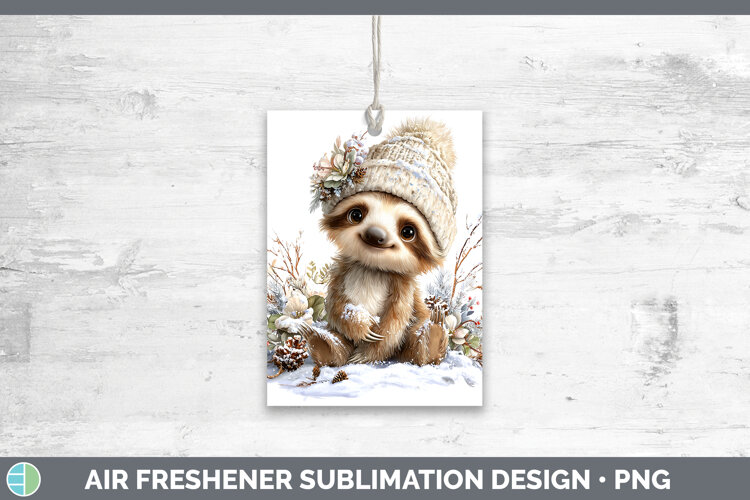 GorgeousAnimals Winter Knit Hat Air Freshener design.