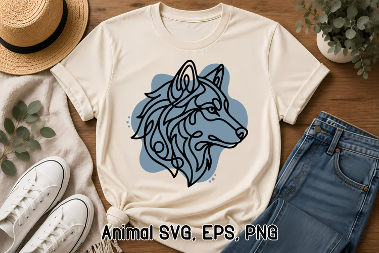 Wolf Head Svg Image 14