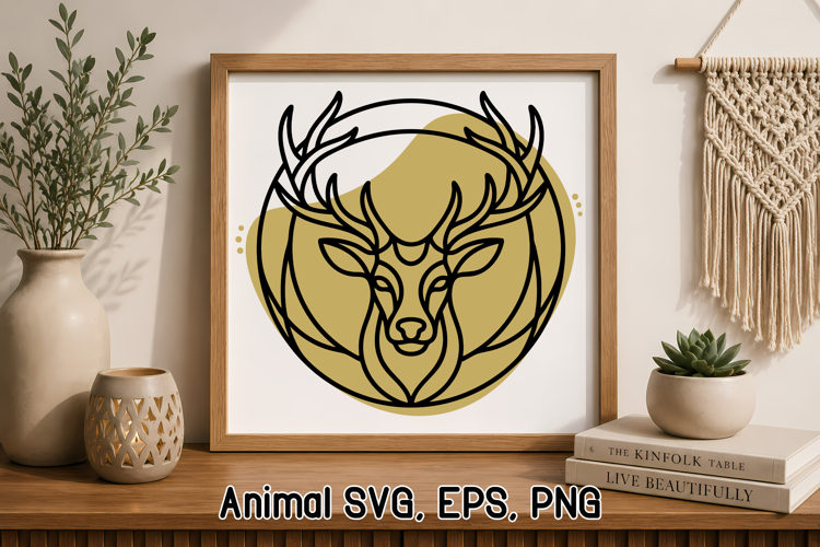 Deer Silhouette Svg Image 9