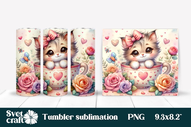 20 Oz Sublimation Tumbler Wrap Image 19