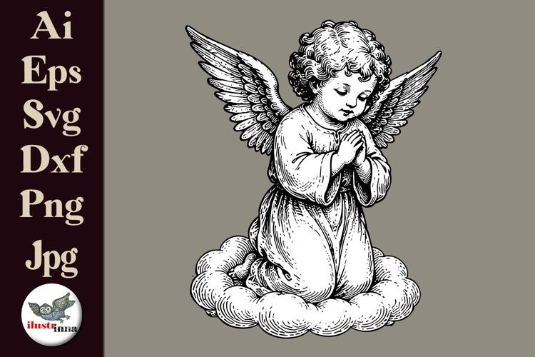 Praying Clipart Image 4