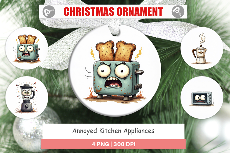 Annoyed Appliances Ornament