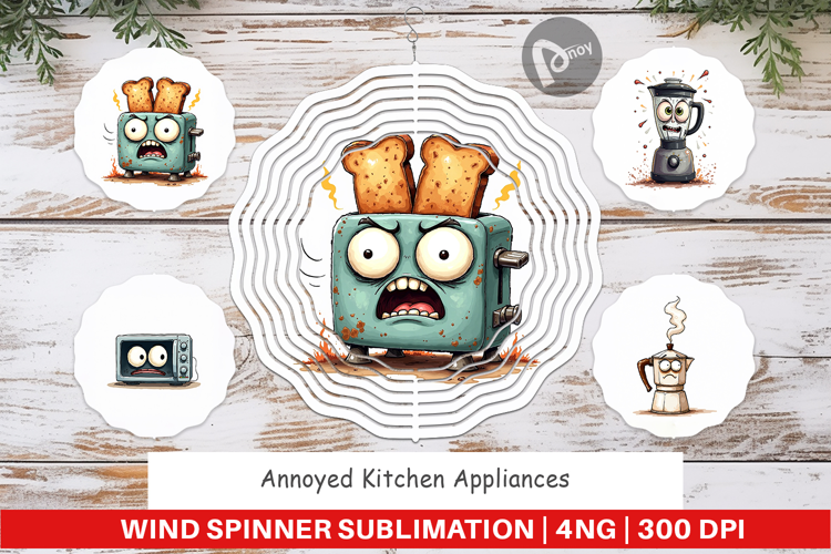 Annoyed Appliances Wind Spinner
