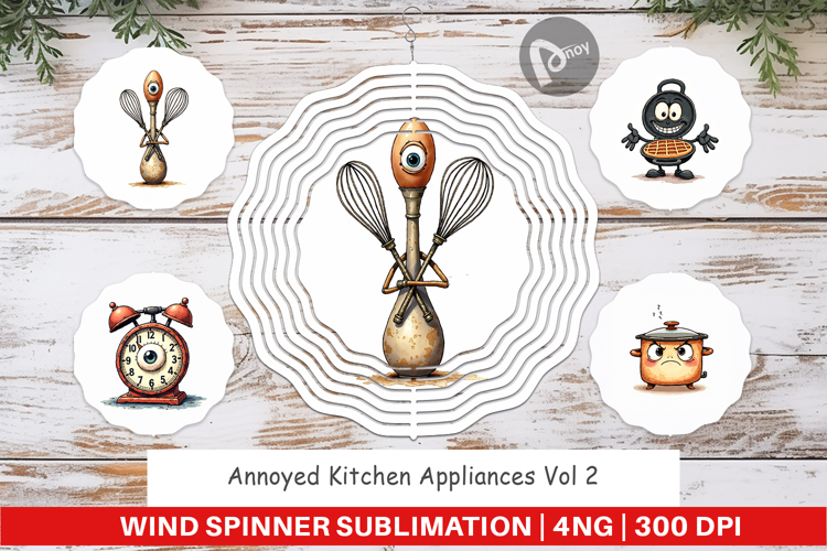 Annoyed Appliances Wind Spinner