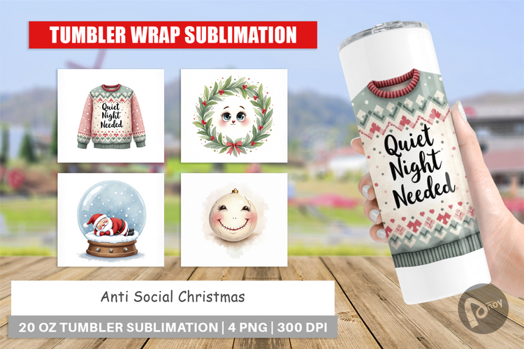 Christmas Watercolor Clipart Image 11