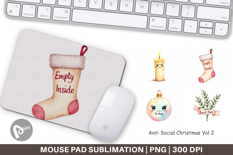 Christmas Watercolor Clipart Image 11