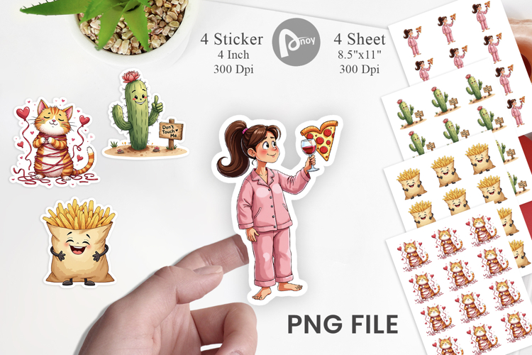 Anti-Valentines Singles Sticker