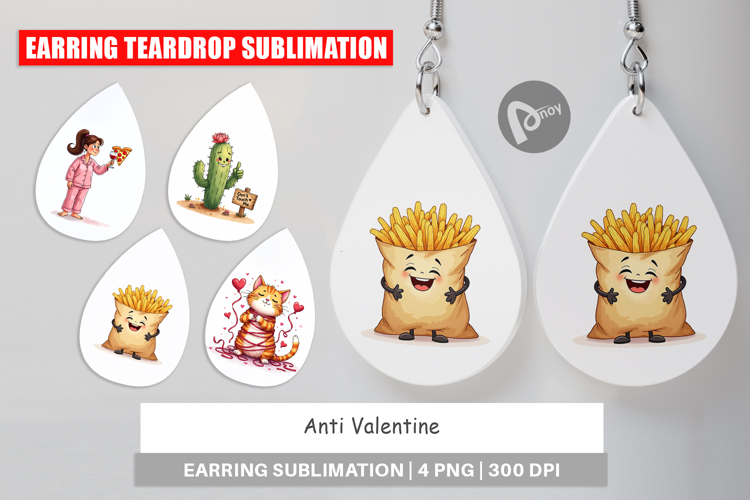 Earring Sublimation Designs Image 21