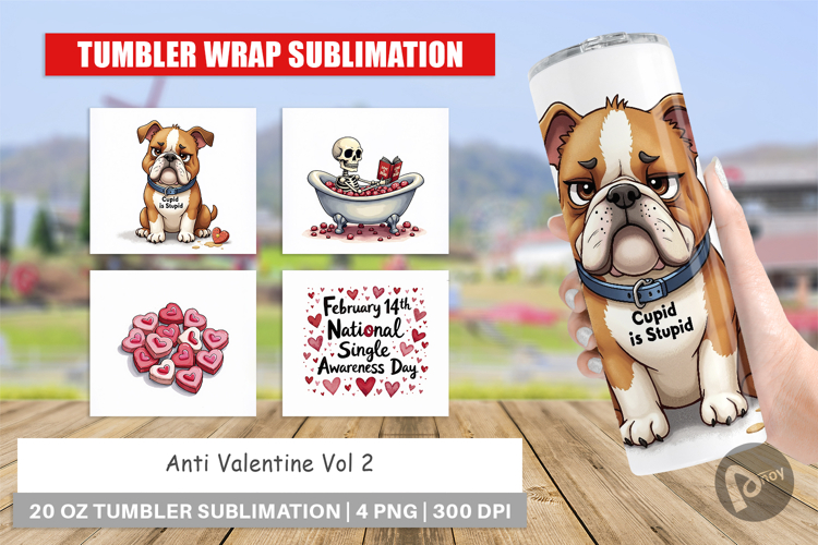 Anti-Valentines Singles Tumbler