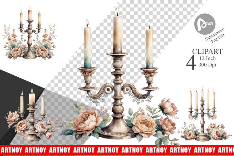 Candles Clipart Image 20