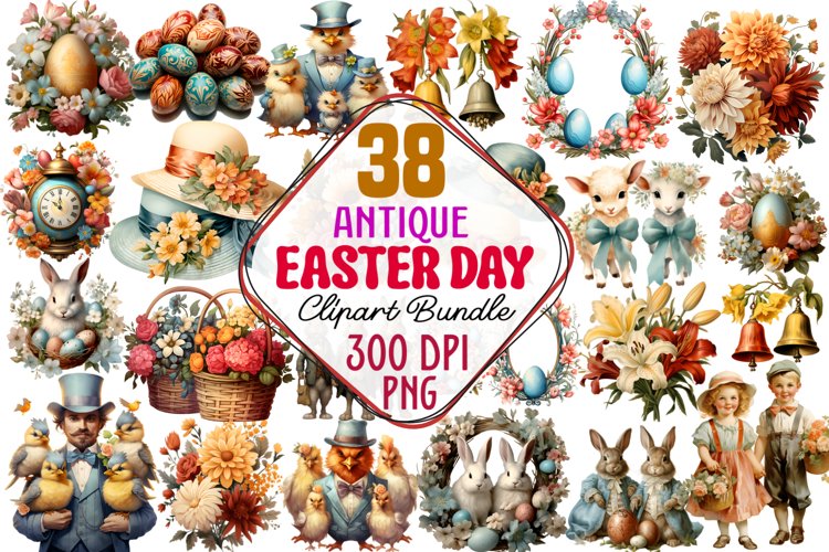 Easter Watercolor Clipart Image 8