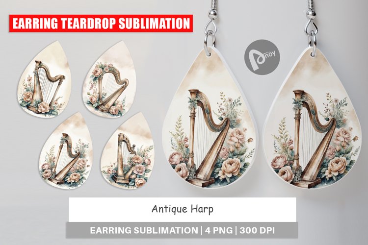 Harp Clipart Image 12