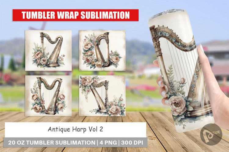Harp Clipart Image 19