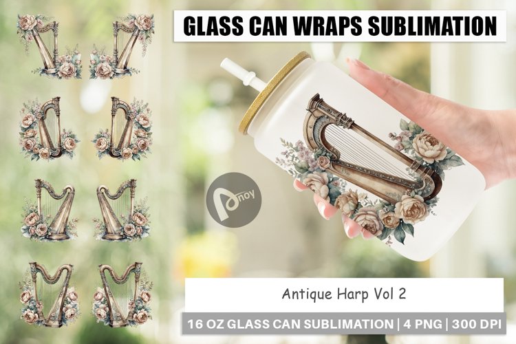 Harp Clipart Image 9