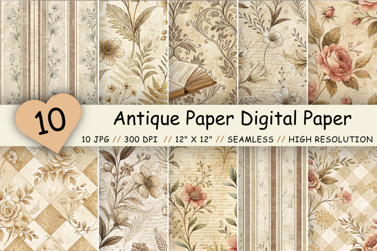  Vintage Paper Texture