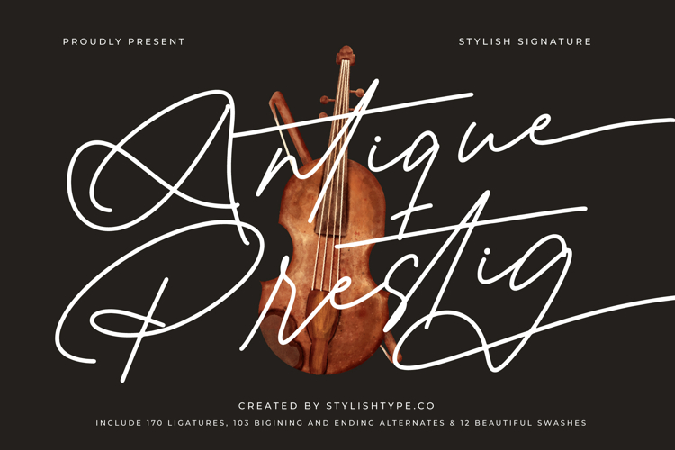 Antique Prestig - Stylish Signature