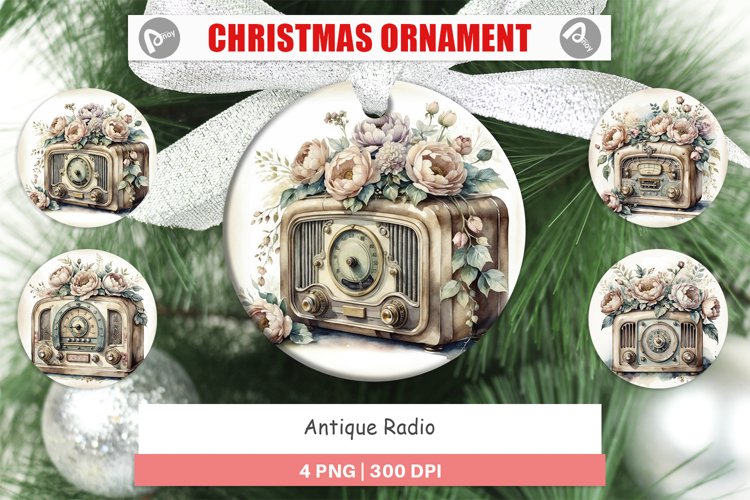 Ornament Antique Radio