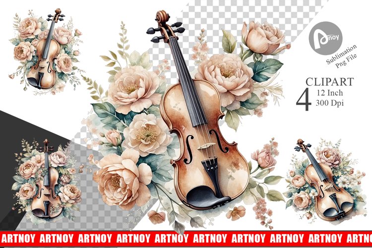 Violin Clipart Image 3