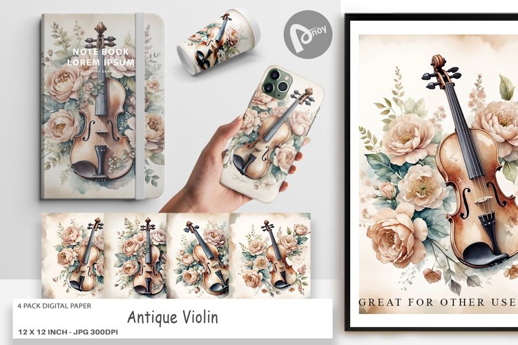 Violin Clipart Image 8