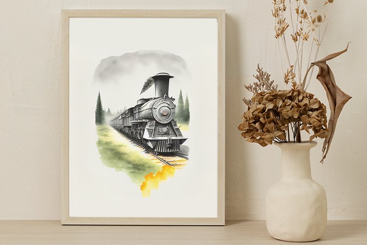 Train Clipart Image 22