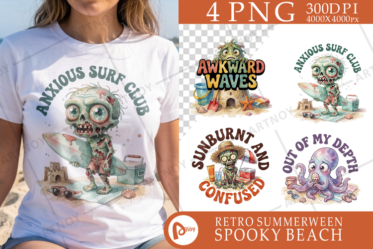 Surf Monsters Sublimation