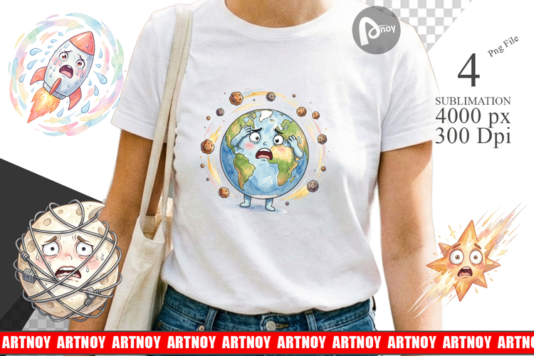 Anxious Space Rocket Sublimation