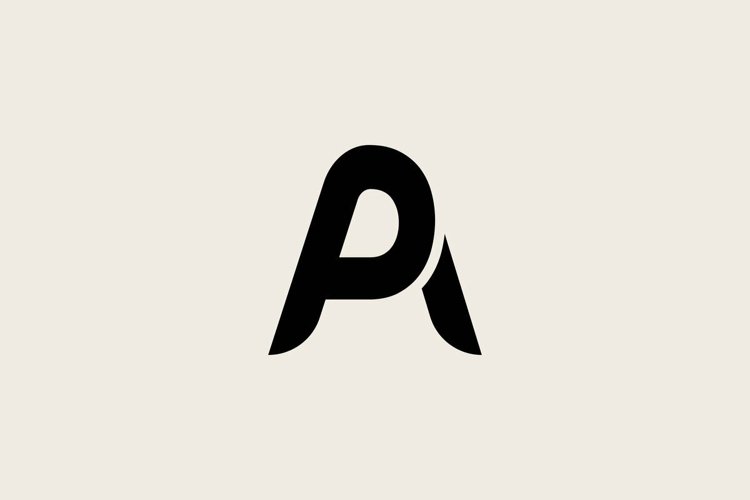 AP PA logo design vector template (3697203)