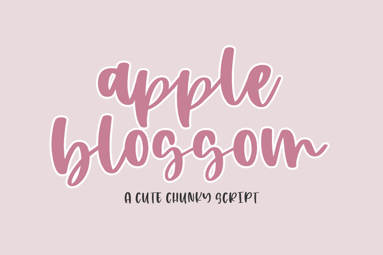 Apple Blossom Script