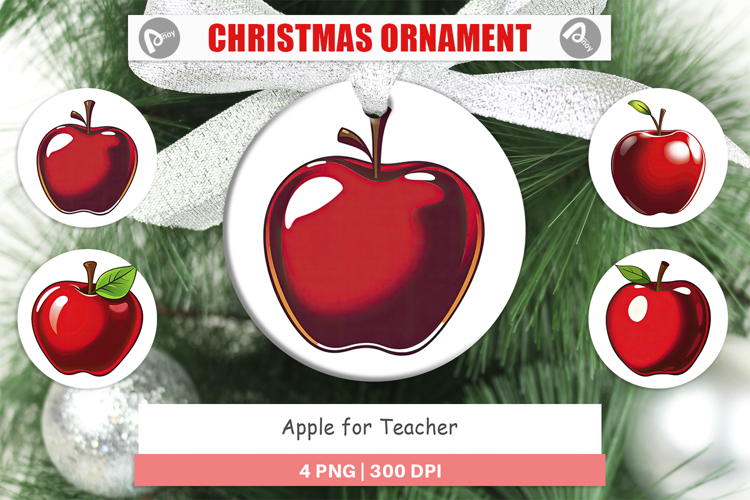 Apple Teacher Clipart Image 10