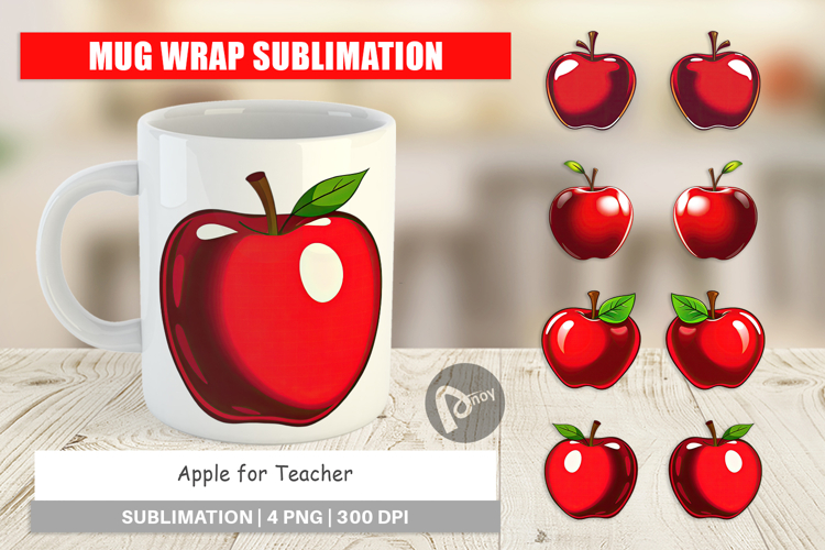 Apple Teacher Clipart Image 12